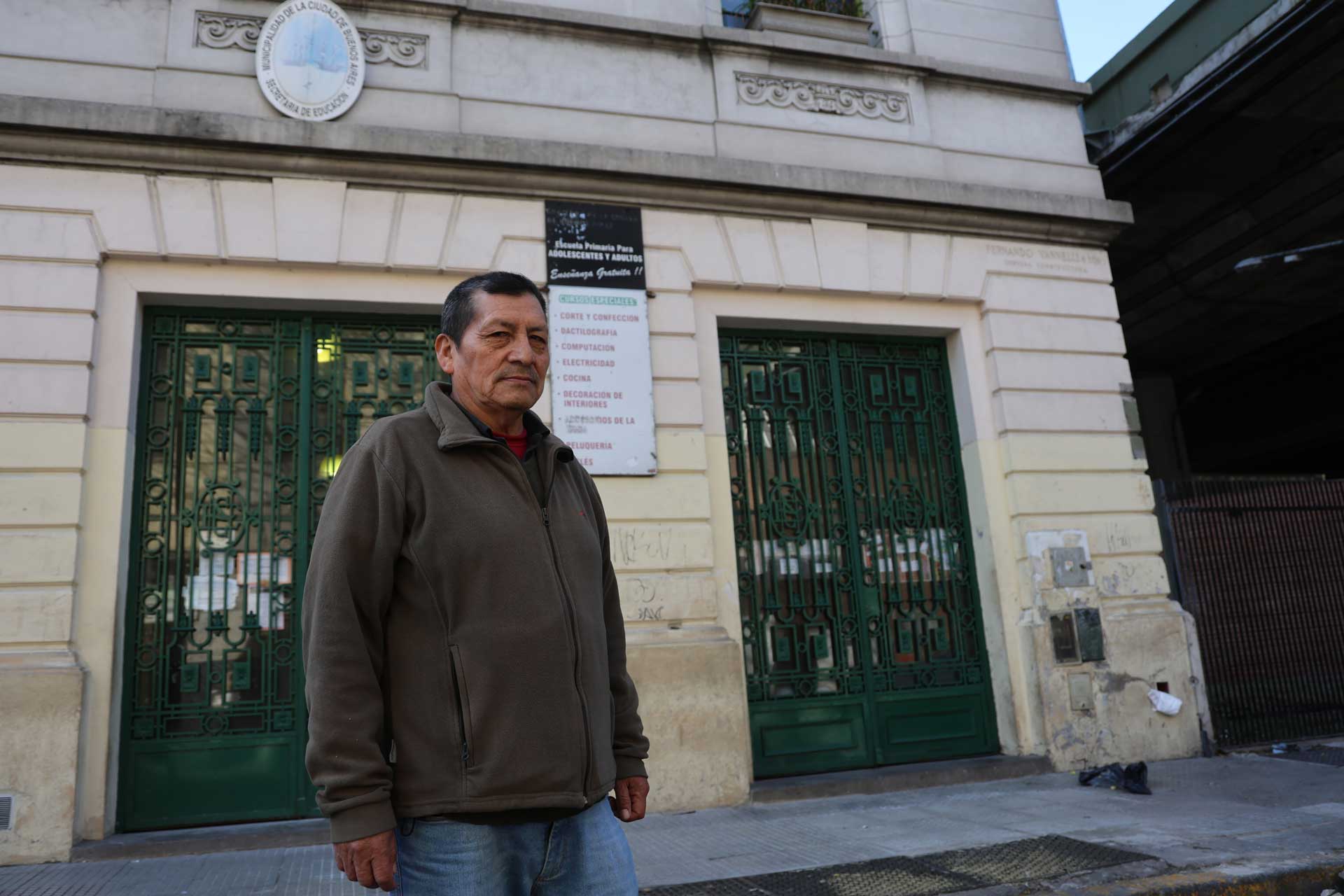 Egidio Mamani asistido por Lumen Cor