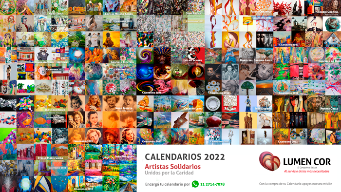 Calendarios de Artistas Solidarios 2022